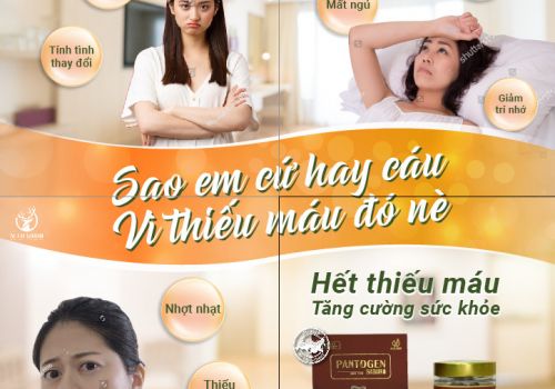😑 SAO EM CỨ HAY “CÁU” ? - VÌ “THIẾU MÁU” ĐÓ NÈ! 