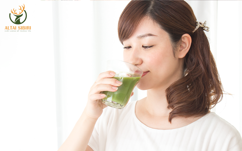 sinh tố cho người thiếu máu