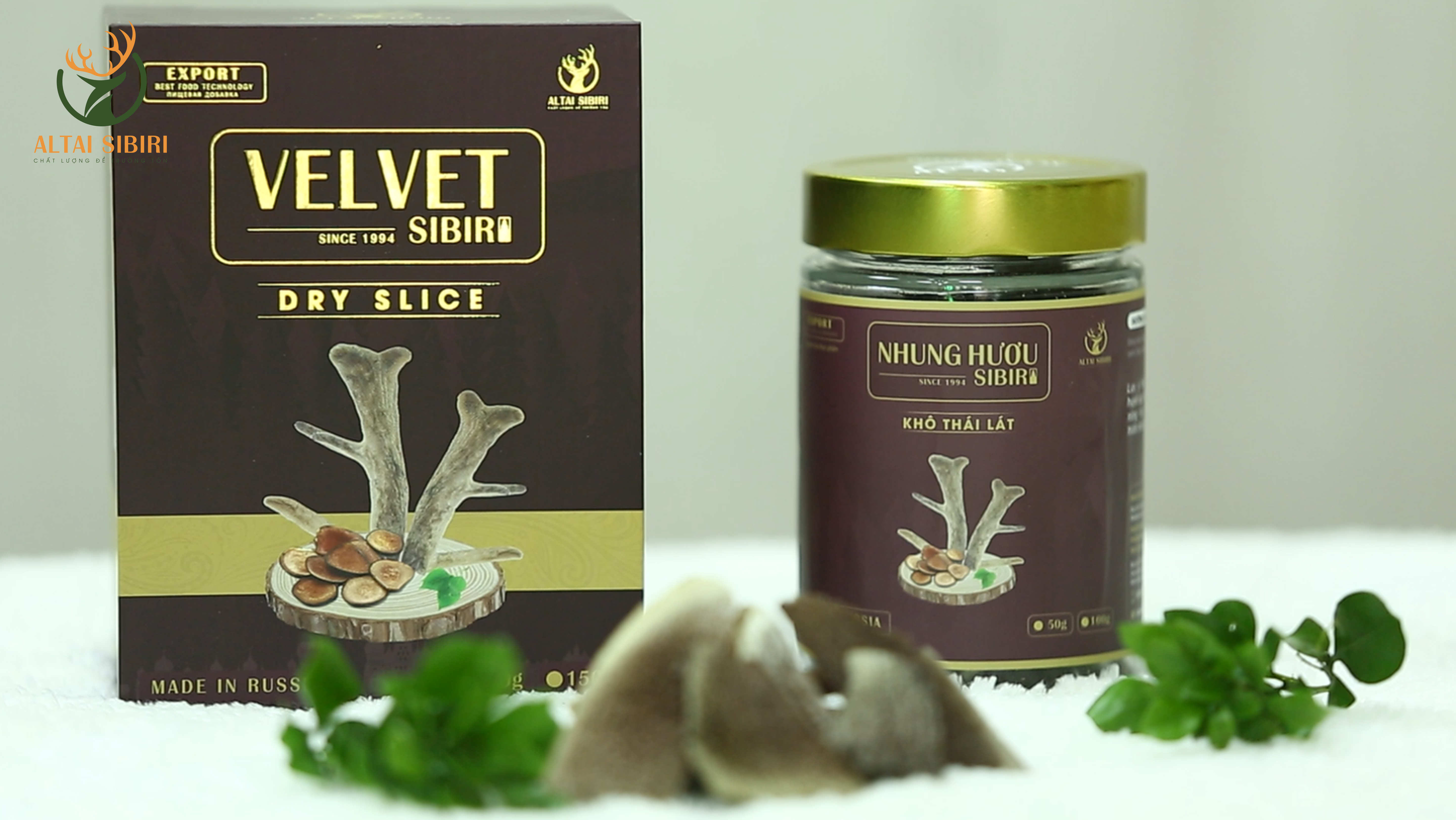 nhung khô thái lát