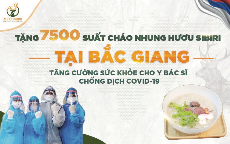 từ thiện cháo nhung hươu
